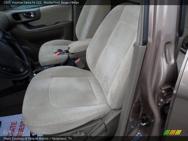 Mocha Frost Beige / Beige 2005 Hyundai Santa Fe GLS