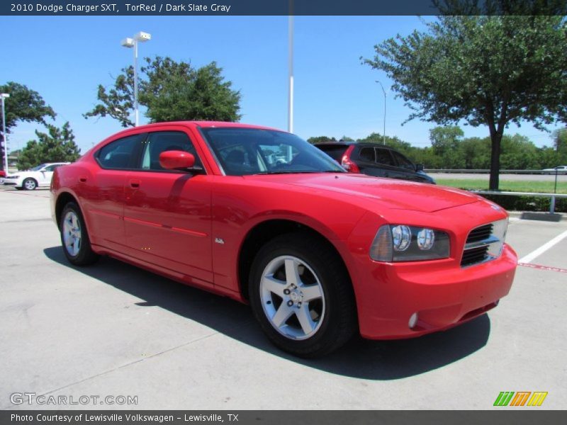 TorRed / Dark Slate Gray 2010 Dodge Charger SXT