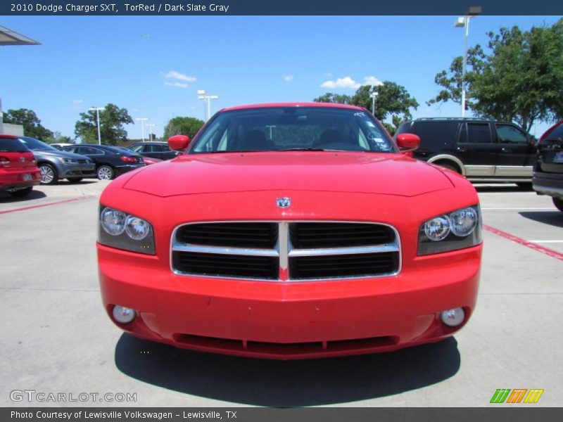 TorRed / Dark Slate Gray 2010 Dodge Charger SXT