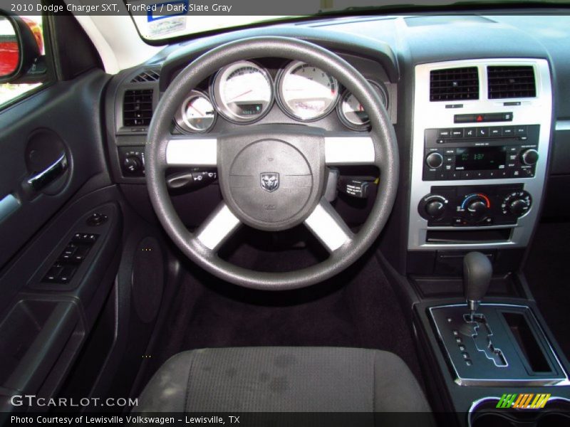TorRed / Dark Slate Gray 2010 Dodge Charger SXT