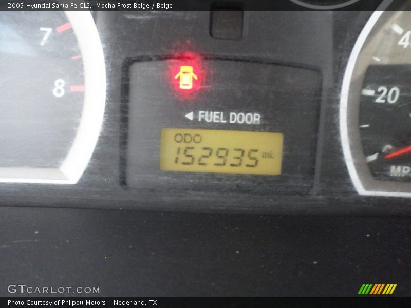 Mocha Frost Beige / Beige 2005 Hyundai Santa Fe GLS