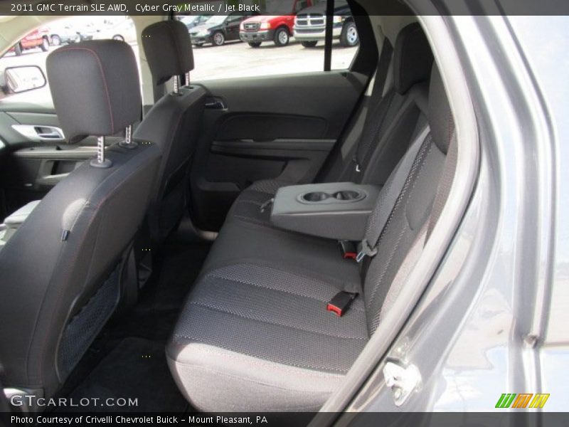 Cyber Gray Metallic / Jet Black 2011 GMC Terrain SLE AWD