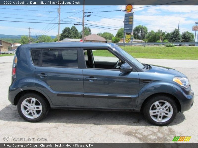 Denim Blue / Black Soul Logo Cloth 2011 Kia Soul +