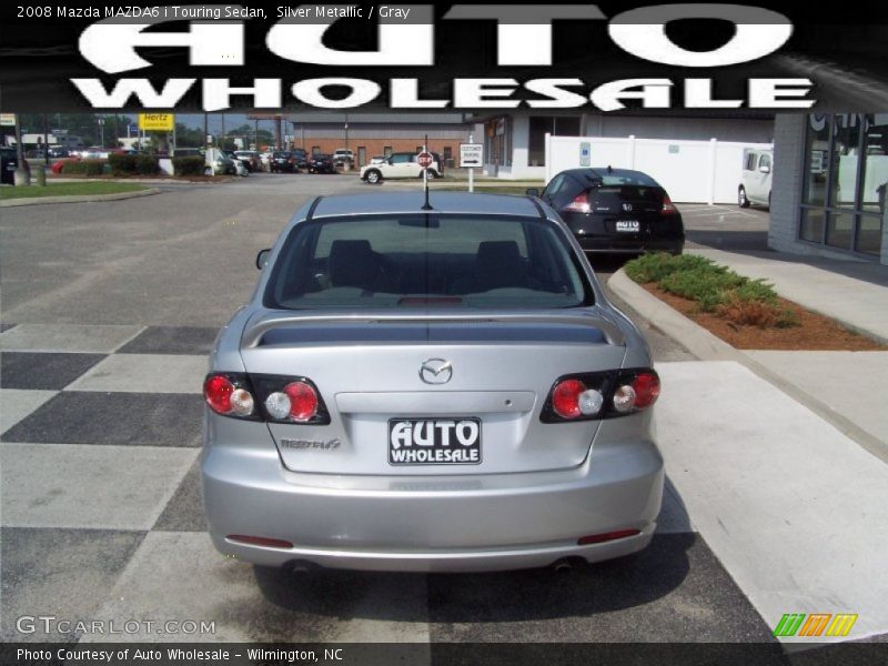 Silver Metallic / Gray 2008 Mazda MAZDA6 i Touring Sedan