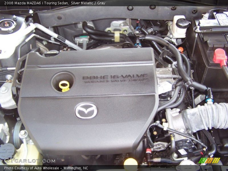 Silver Metallic / Gray 2008 Mazda MAZDA6 i Touring Sedan