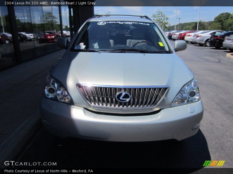 Bamboo Pearl / Light Gray 2004 Lexus RX 330 AWD