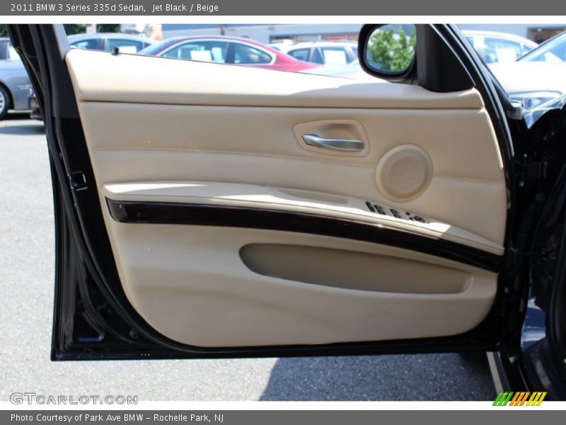 Jet Black / Beige 2011 BMW 3 Series 335d Sedan