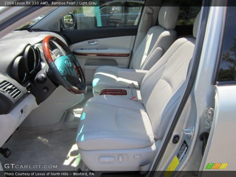 Bamboo Pearl / Light Gray 2004 Lexus RX 330 AWD