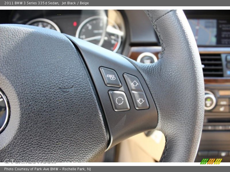 Jet Black / Beige 2011 BMW 3 Series 335d Sedan