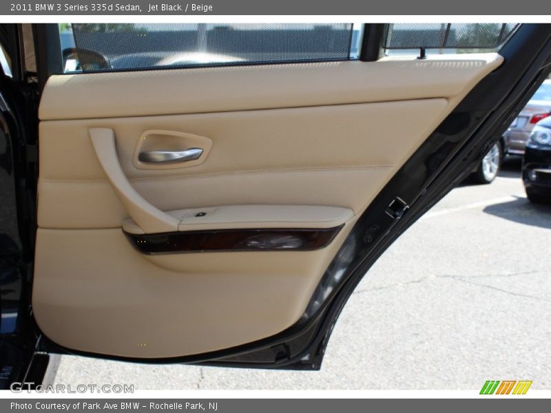 Jet Black / Beige 2011 BMW 3 Series 335d Sedan