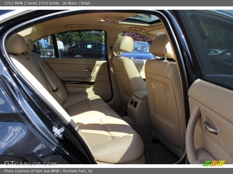 Jet Black / Beige 2011 BMW 3 Series 335d Sedan