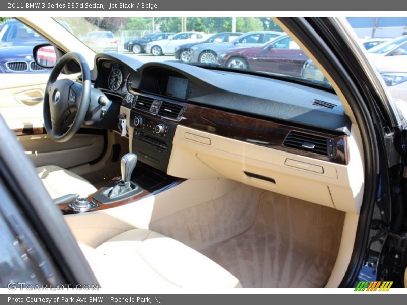 Jet Black / Beige 2011 BMW 3 Series 335d Sedan