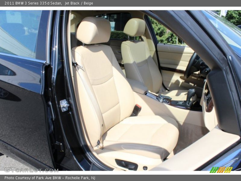 Jet Black / Beige 2011 BMW 3 Series 335d Sedan