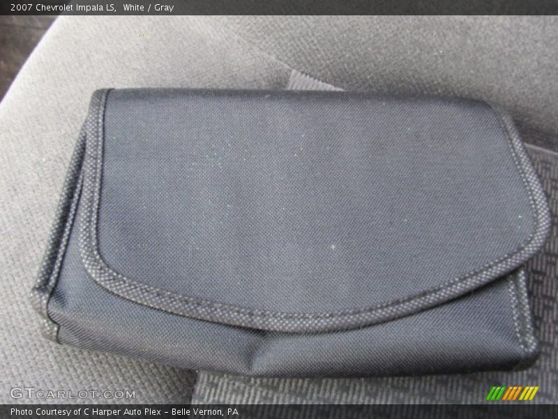 White / Gray 2007 Chevrolet Impala LS