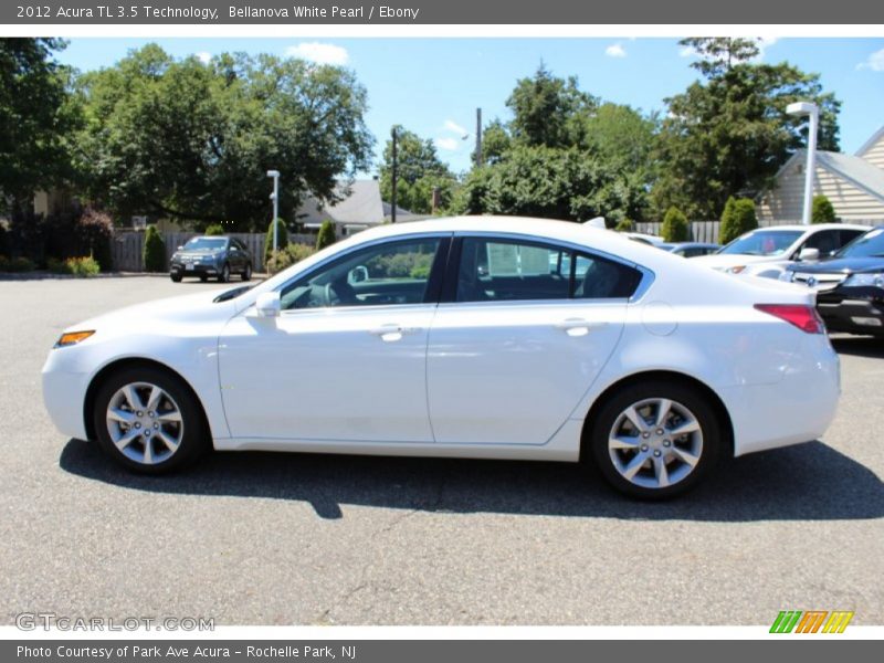 Bellanova White Pearl / Ebony 2012 Acura TL 3.5 Technology