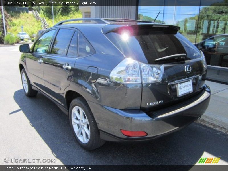 Smokey Granite / Light Gray 2009 Lexus RX 350 AWD
