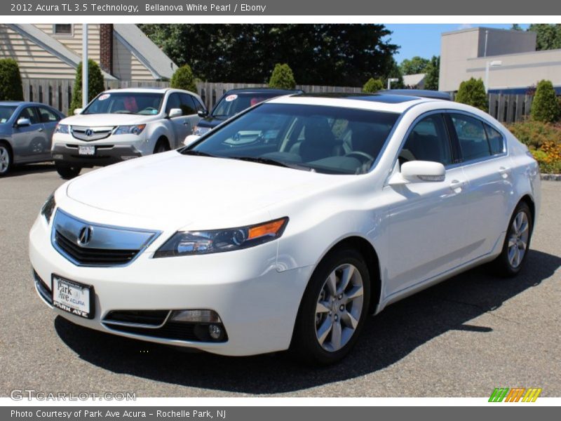 Bellanova White Pearl / Ebony 2012 Acura TL 3.5 Technology