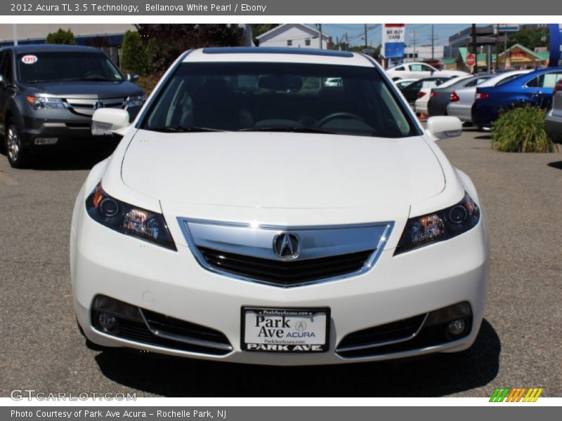 Bellanova White Pearl / Ebony 2012 Acura TL 3.5 Technology