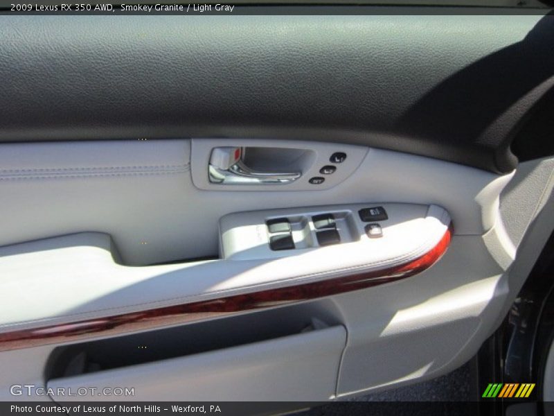 Smokey Granite / Light Gray 2009 Lexus RX 350 AWD