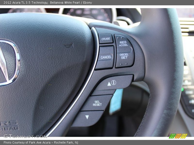 Controls of 2012 TL 3.5 Technology