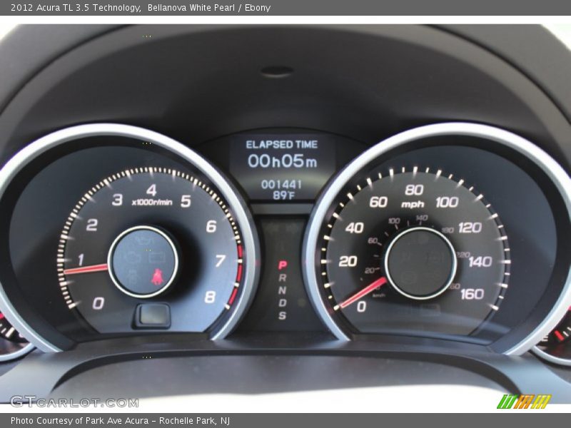  2012 TL 3.5 Technology 3.5 Technology Gauges