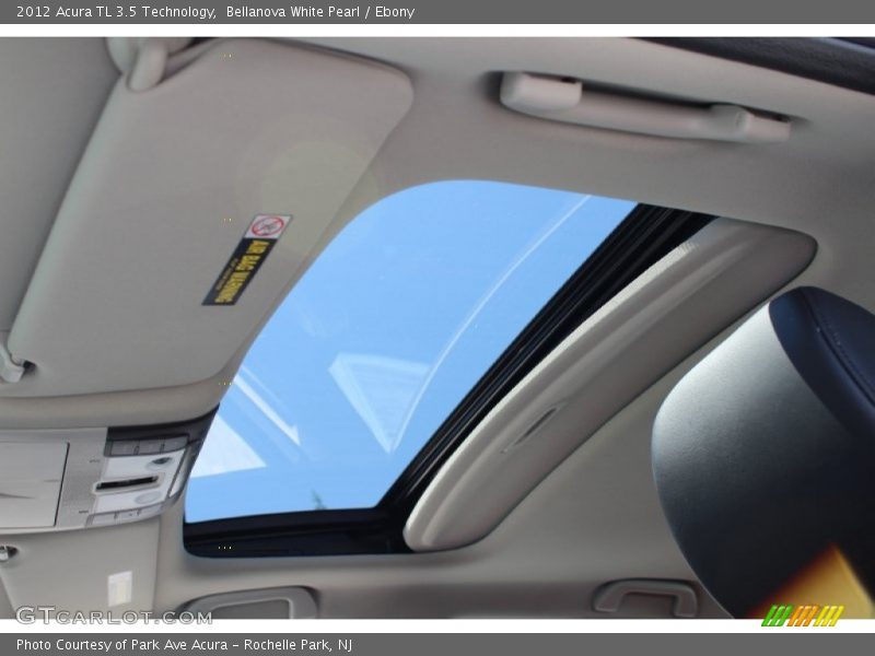 Sunroof of 2012 TL 3.5 Technology