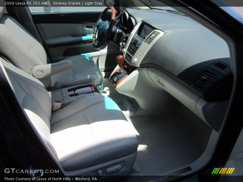 Smokey Granite / Light Gray 2009 Lexus RX 350 AWD