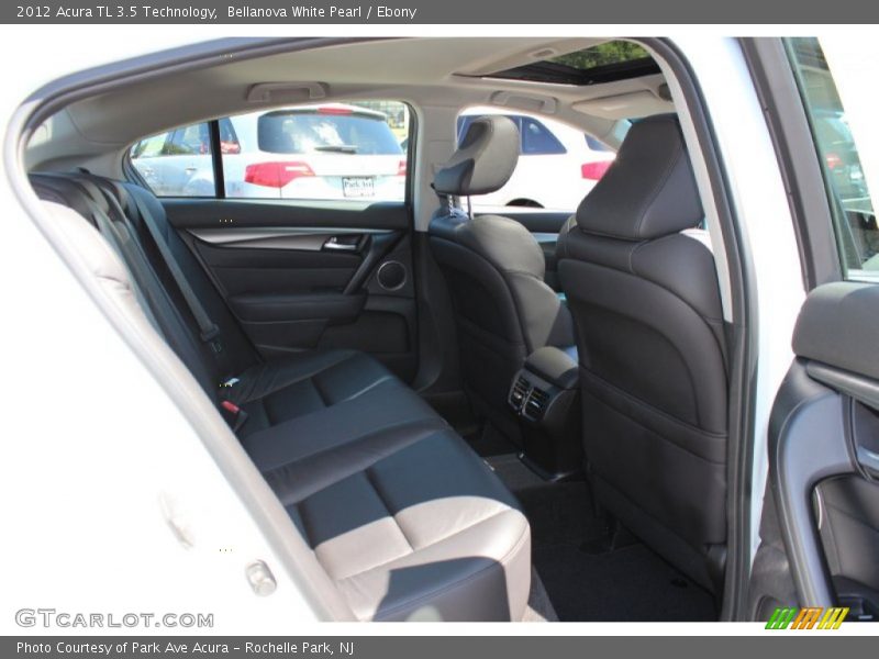 Bellanova White Pearl / Ebony 2012 Acura TL 3.5 Technology