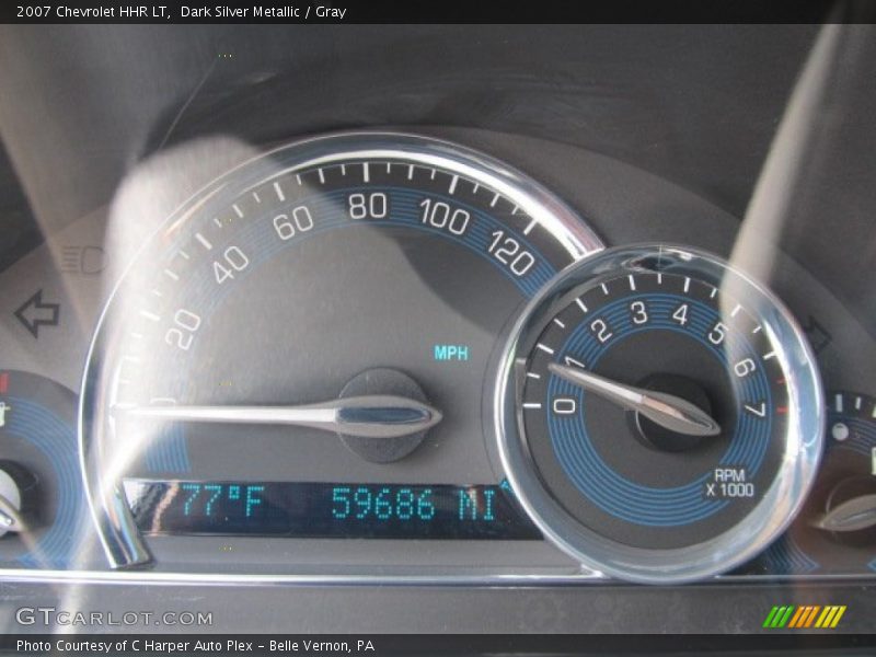 Dark Silver Metallic / Gray 2007 Chevrolet HHR LT