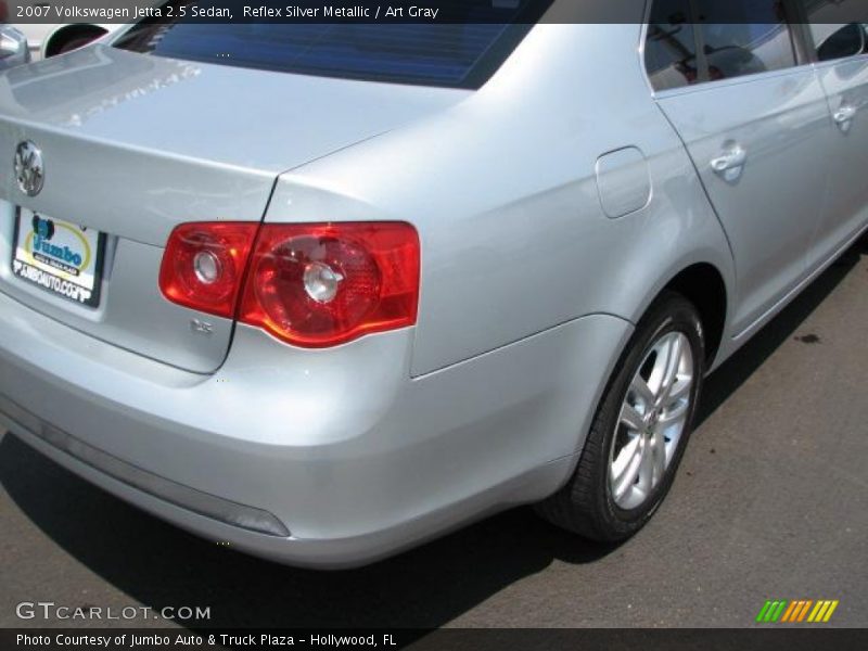 Reflex Silver Metallic / Art Gray 2007 Volkswagen Jetta 2.5 Sedan