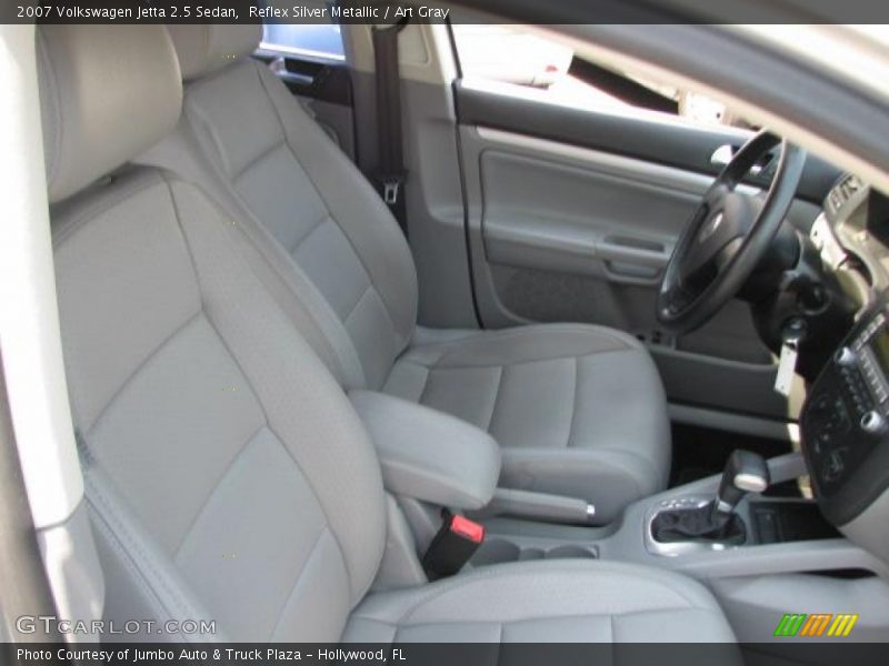Reflex Silver Metallic / Art Gray 2007 Volkswagen Jetta 2.5 Sedan