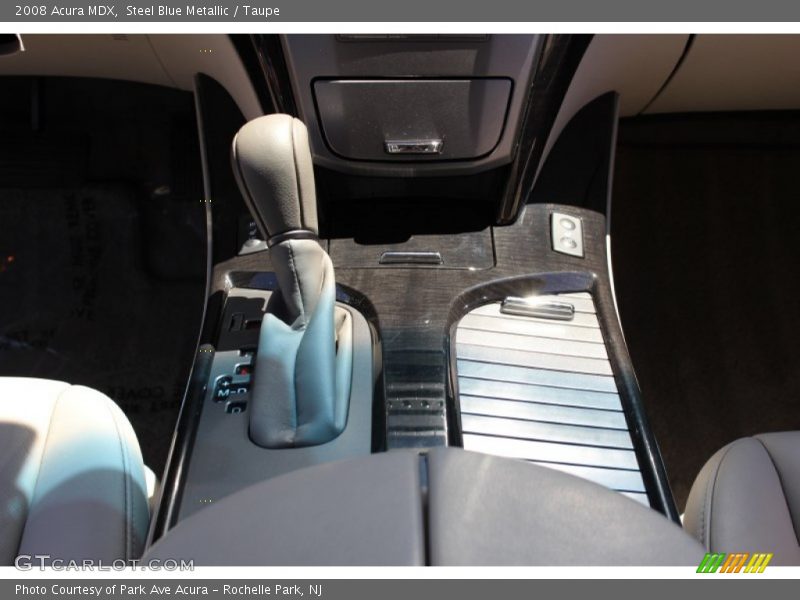 Steel Blue Metallic / Taupe 2008 Acura MDX