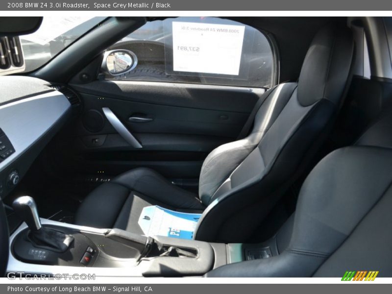 Space Grey Metallic / Black 2008 BMW Z4 3.0i Roadster