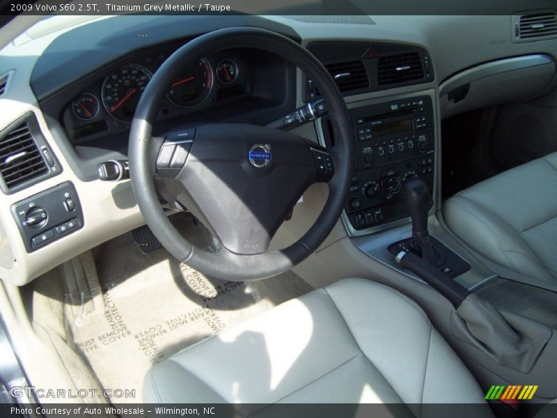 Titanium Grey Metallic / Taupe 2009 Volvo S60 2.5T