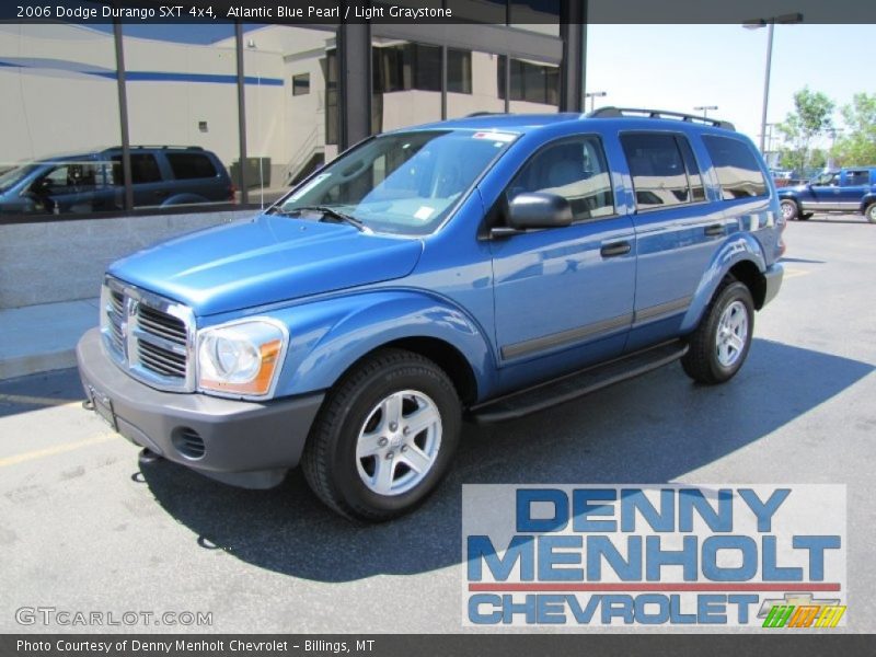 Atlantic Blue Pearl / Light Graystone 2006 Dodge Durango SXT 4x4
