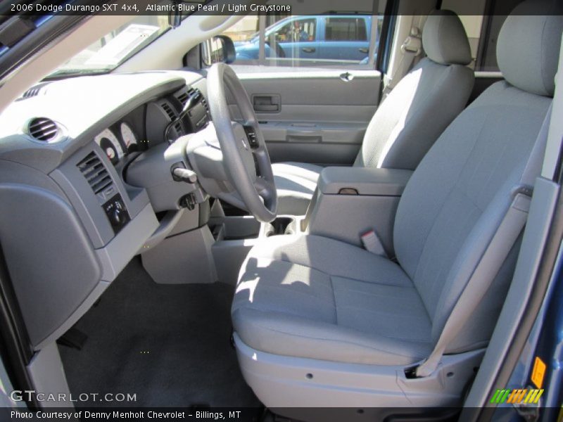 Atlantic Blue Pearl / Light Graystone 2006 Dodge Durango SXT 4x4
