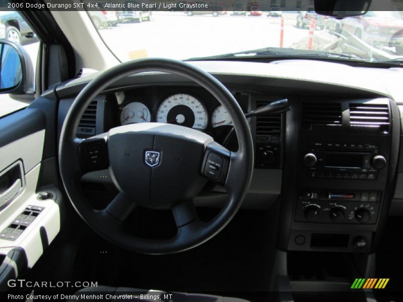 Atlantic Blue Pearl / Light Graystone 2006 Dodge Durango SXT 4x4