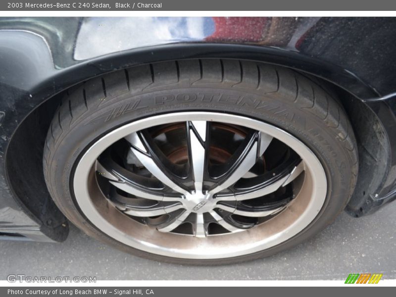 Black / Charcoal 2003 Mercedes-Benz C 240 Sedan