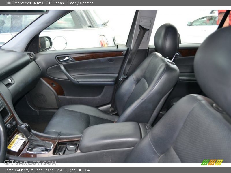 Black / Charcoal 2003 Mercedes-Benz C 240 Sedan