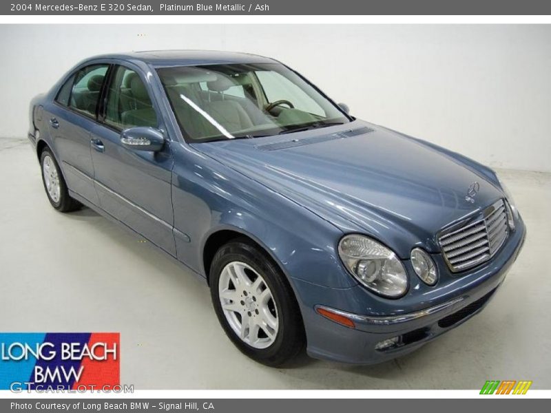 Platinum Blue Metallic / Ash 2004 Mercedes-Benz E 320 Sedan