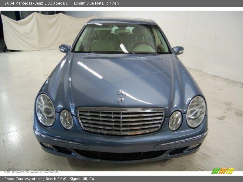 Platinum Blue Metallic / Ash 2004 Mercedes-Benz E 320 Sedan