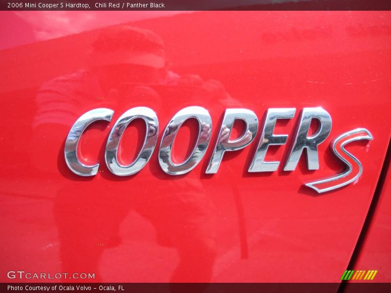 Chili Red / Panther Black 2006 Mini Cooper S Hardtop