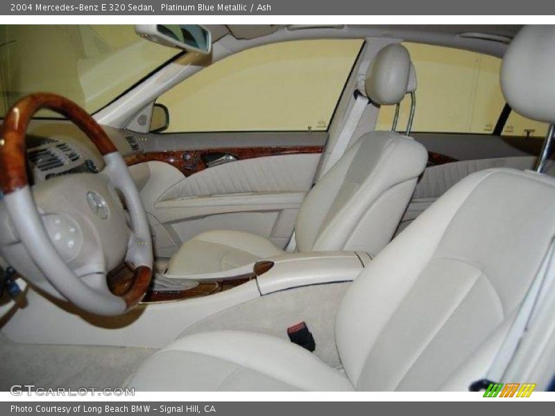 Platinum Blue Metallic / Ash 2004 Mercedes-Benz E 320 Sedan