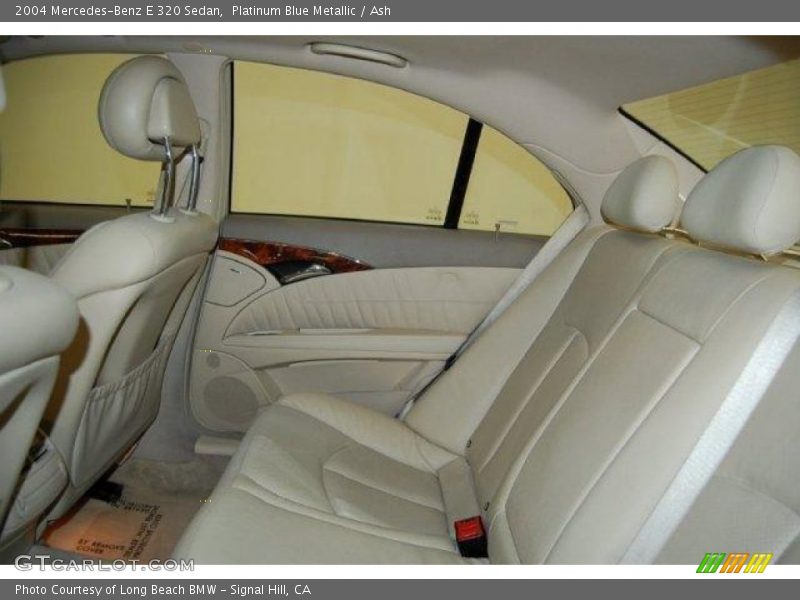 Platinum Blue Metallic / Ash 2004 Mercedes-Benz E 320 Sedan