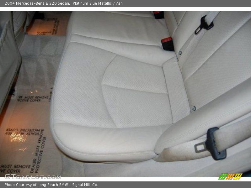 Platinum Blue Metallic / Ash 2004 Mercedes-Benz E 320 Sedan