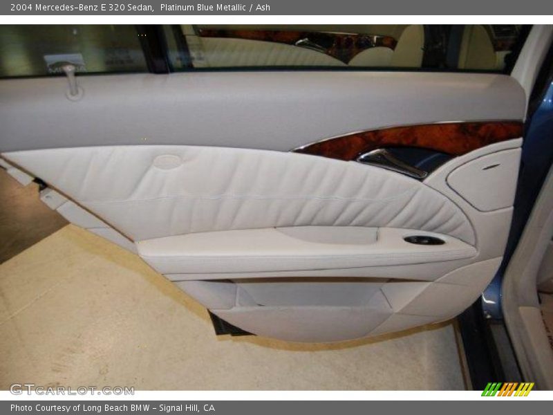 Platinum Blue Metallic / Ash 2004 Mercedes-Benz E 320 Sedan
