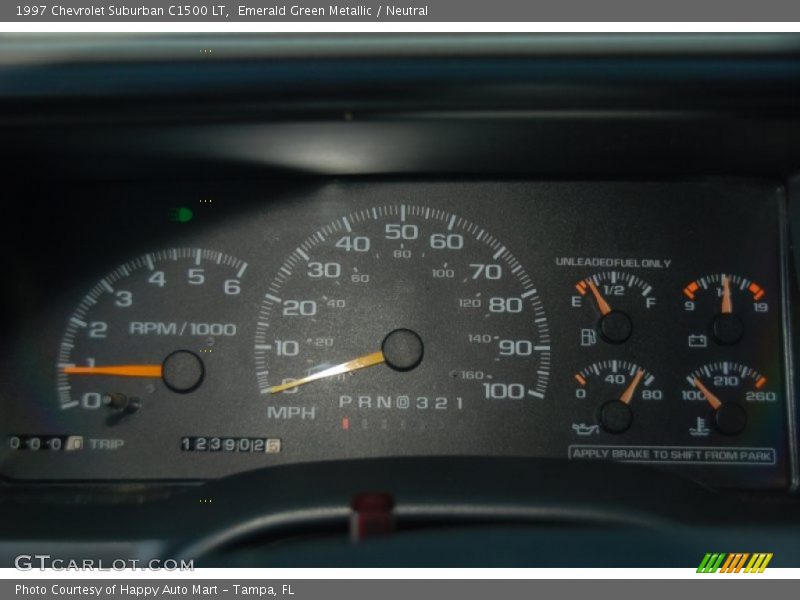  1997 Suburban C1500 LT C1500 LT Gauges