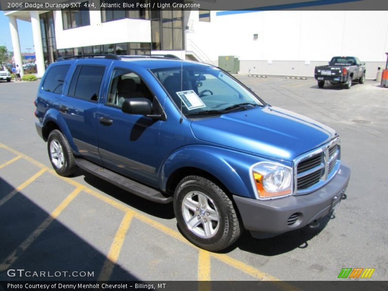 Atlantic Blue Pearl / Light Graystone 2006 Dodge Durango SXT 4x4
