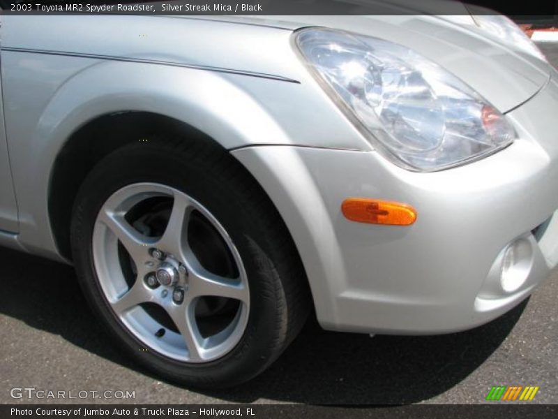 Silver Streak Mica / Black 2003 Toyota MR2 Spyder Roadster