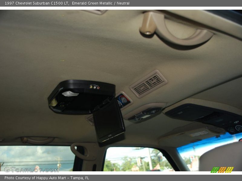 Emerald Green Metallic / Neutral 1997 Chevrolet Suburban C1500 LT